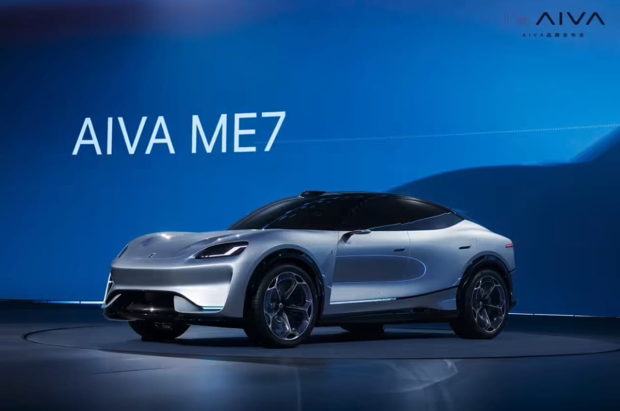 赛豆科技发布AIVA AI汽车品牌：Origin Concept概念车亮相，ME7量产车年内发布